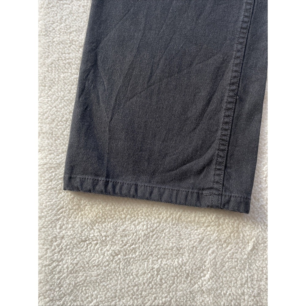 English Laundry Mens 38x32 Pants Charcoal Grey Straight Leg Stretch Cotton Prep - Picture 13 of 16